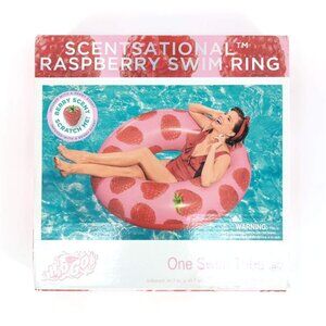 H2O Go Scentsational Raspberry Scented Swim Tube /Pool Ring / Float - New In Box